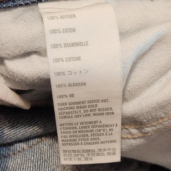 Hollister Dark Wash Low Rise Jeans - Size 1R (W25 L33) Inseam 30 - Picture 6 of 6